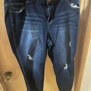 1822 Denim Deep Blue Jeans